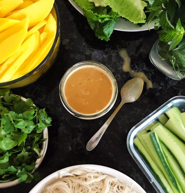 MANGO LETTUCE WRAPS + SIMPLE THAI PEANUT SAUCE – Guided Wellness