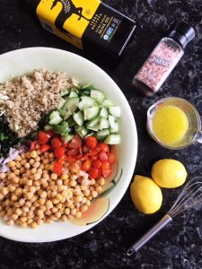Read more about the article CHICKPEA TABBOULEH SALAD