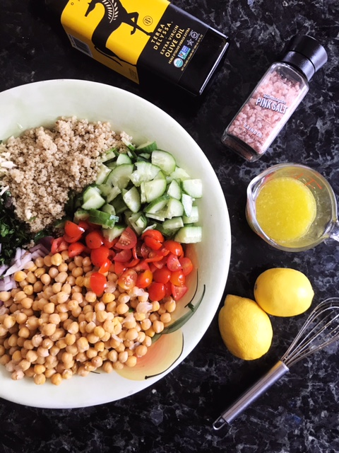 You are currently viewing CHICKPEA TABBOULEH SALAD